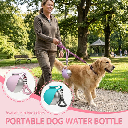 Portable Pet Water Bottle & Collapsible Dog Bowls Spill Proof Water Dispenser Cat Food Container & Dog Treat Holder, Small Size Pet Supplies Travel Accessories for Puppy4