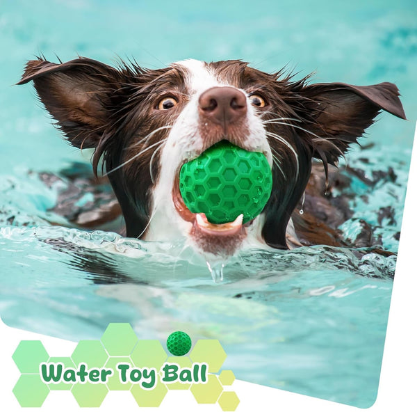 Tough Dog Chew Toys for Aggressive Chewers, Indestructible Dog Balls for Aggressive Chewers, Squeaky Balls for Dogs, Squeaky Toys for Large Dogs, Funny Heavy Duty Ball6