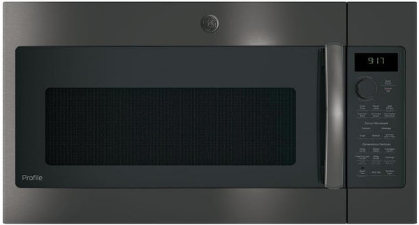 1.7 Cu. Ft. Over-The-Range Microwave with 950 Watts, Chef Connect, Sensor Cooking Controls, Convection, Fast Cook, Bake, Roast, 3-Speed 300 CFM, Steam Clean and LED Cooktop Lighting1