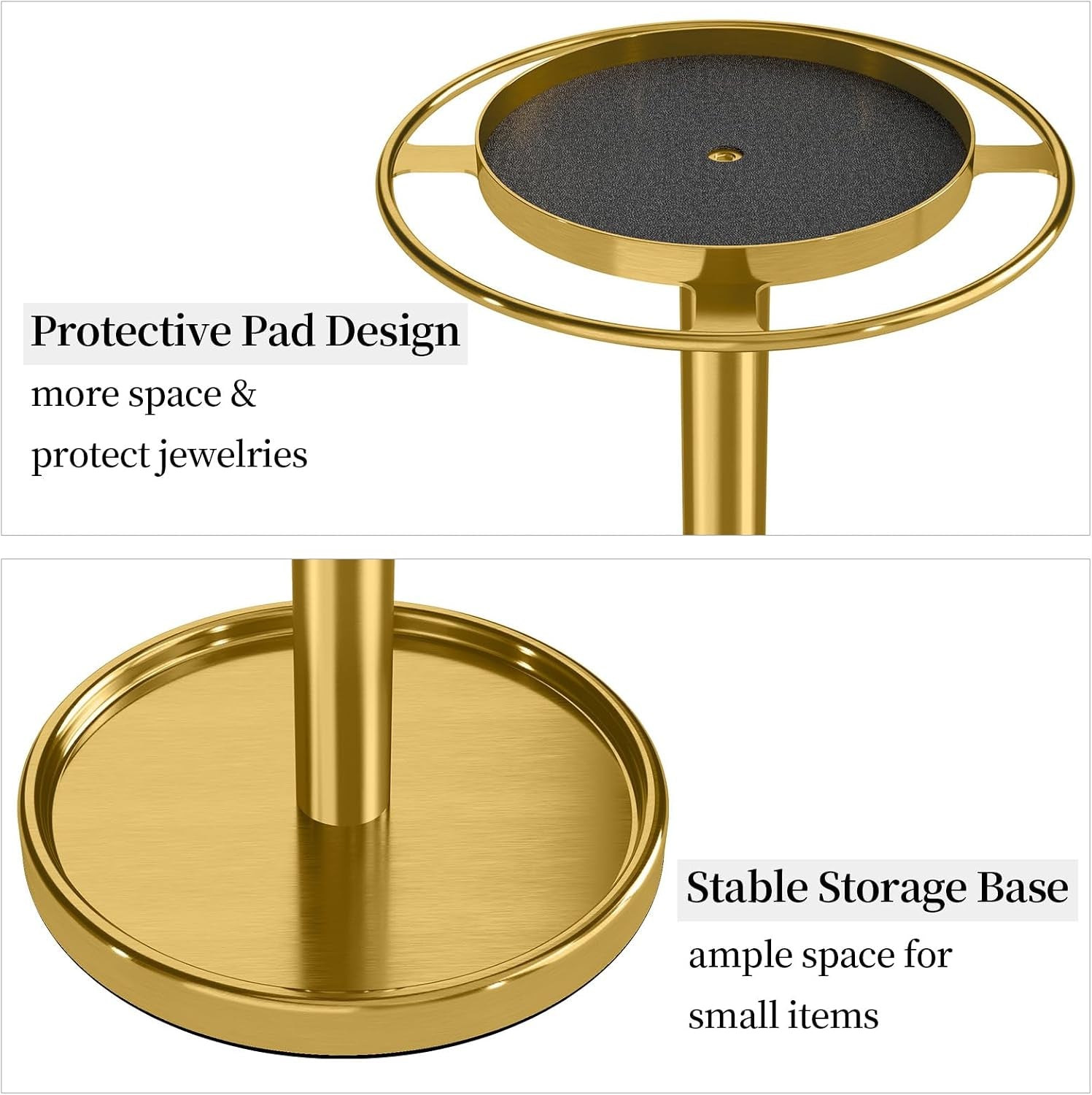 360-rotating-sunglasses-organizer-glasses-holder-with-organizer-tray-stainless-steel-eyeglasses-holder-with-storage-base-for-dresser-desk-table-nightstand-home-decor-gold