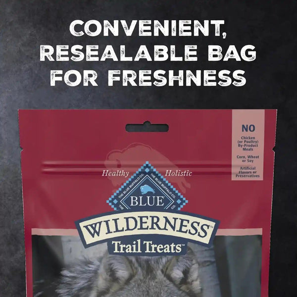 Blue Buffalo Wilderness Trail Treats Salmon Crunchy Dog Biscuits, Grain-Free & High-Protein, Bite-Sized Training Treats Made with Real Salmon & Natural Ingredients, 24-Oz Bag4