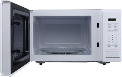 0.9 Cu. Ft. 900 Watt Countertop Microwave in White4