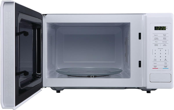0.9 Cu. Ft. 900 Watt Countertop Microwave in White4