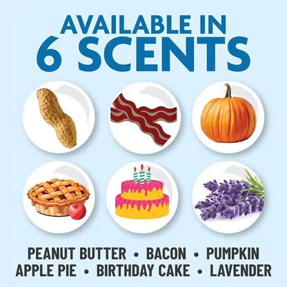 Puppy Love Bubbles, Peanut Butter & Bacon Scented Bubbles 4Oz. Bottle-2 Pack Combo (1 Peanut Butter/1 Bacon) for Dogs8