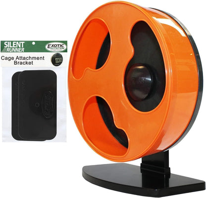 Silent Runner 12" Regular | Wheel + Cage Attachment | Sugar Gliders, Hamsters, Rats1