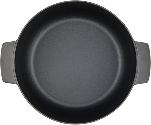 Kitchenaid Seasoned Cast Iron Dutch Oven/Casserole, 6 Quart - Black15