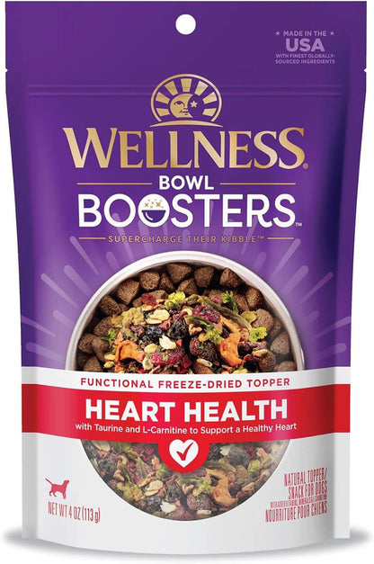 Wellness Bowl Boosters Digestive Health Dog Food Topper with Freeze Dried Pieces for Small, Medium, and Large Breeds, Sensitive Stomach, Grain Free, Natural, Chicken Recipe, 4 Oz Bag11
