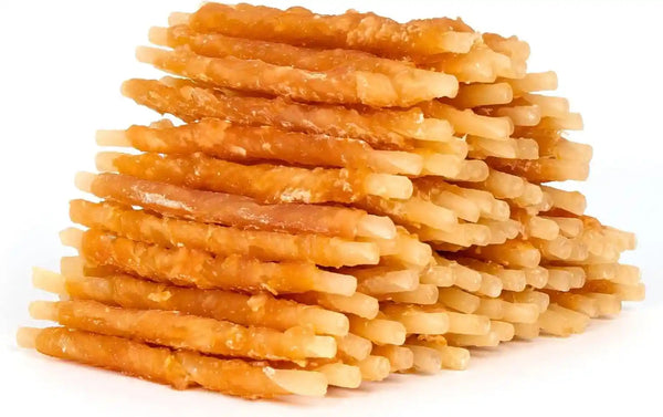 MON2SUN Dog Treats, 4.5-4.7 Inch Chicken Wrapped Codfish Sticks, 14.11 Oz | 40 Count Pack, Soft Chewy Texture, Low-Fat Recipe, Rawhide-Free Daily Treats, Suitable for Small Dogs15