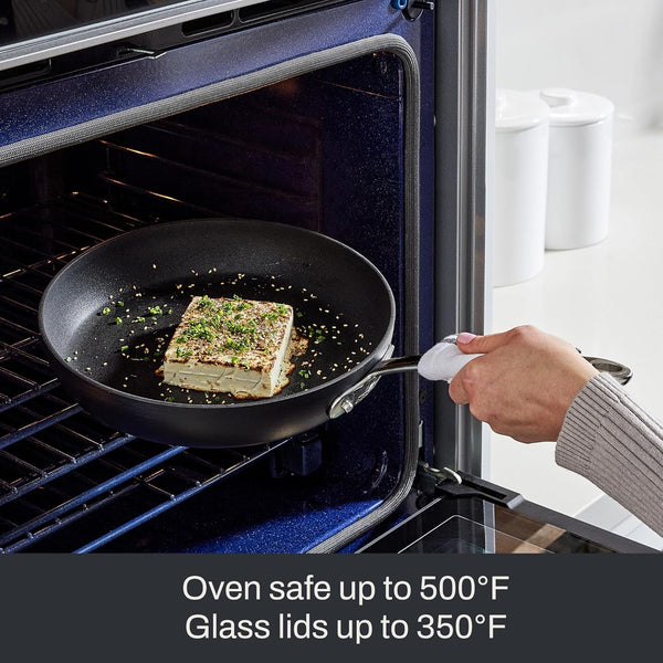 All-Clad HA1 Expert Nonstick, 2-Piece Fry Pans Set, Induction Ready | 8" and 10" Frying Pans Set, Scratch-Resistant Exterior, Dishwasher Safe, Oven Safe up to 500°F9