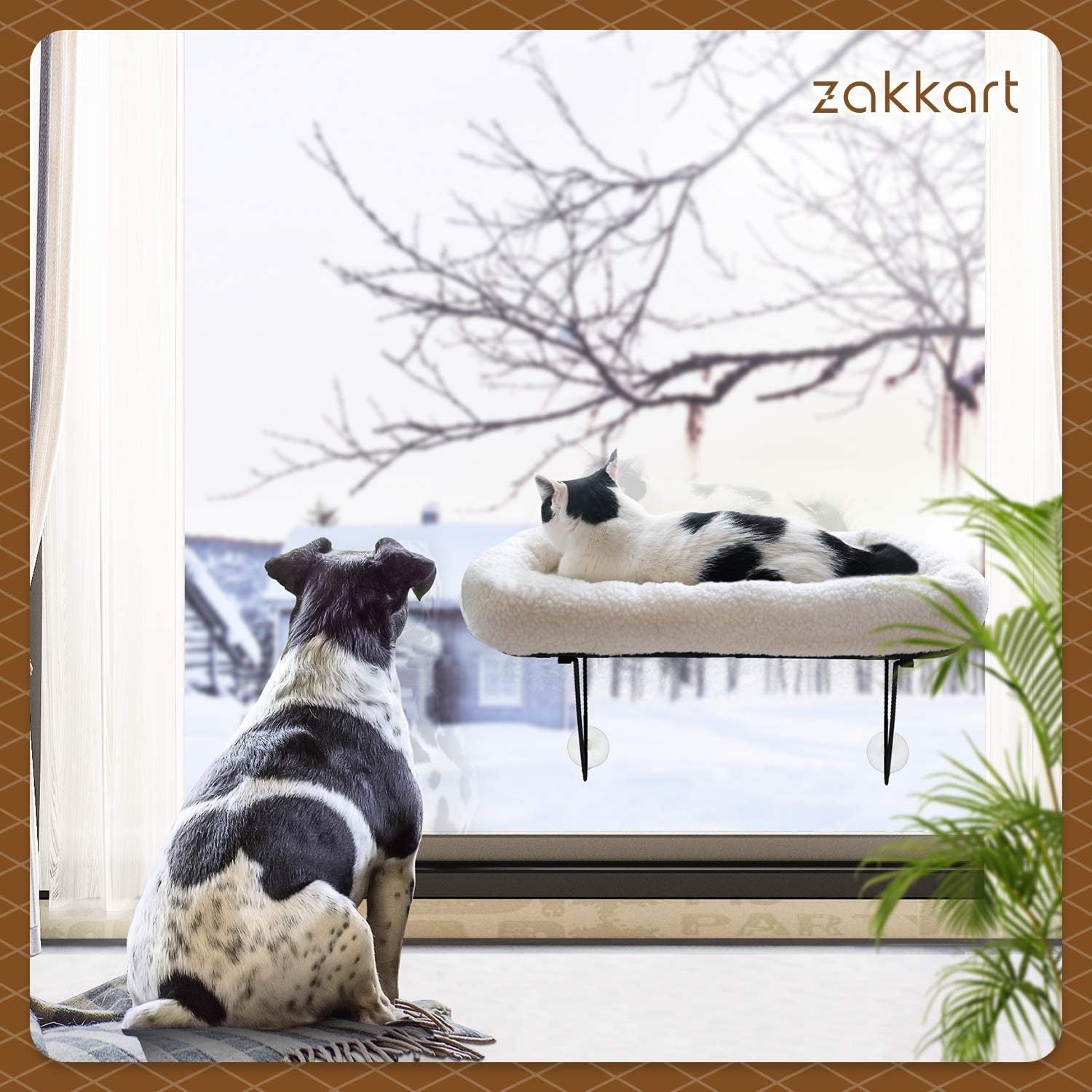 zakkart-cat-window-perch-100-metal-supported-from-below-comes-with-warm-spacious-pet-bed-cat-window-hammock-for-large-cats-kittens-for-sunbathing-napping-overlooking-white