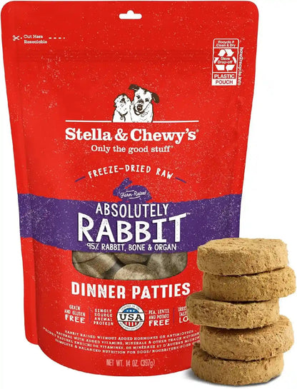 Stella & Chewy'S Freeze-Dried Raw Dinner Patties - Beef Recipe - High Protein Grain-Free Puppy & Dog Food - Perfect for Picky Eaters - 25 Oz20