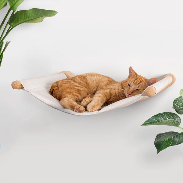 7 Ruby Road Cat Wall Hammock for Large Cats, Cat Wall Bed | a Space-Saving Wall Mounted Cat Bed with a Washable, Replaceable Cushion That Holds Big Cats up to 35 Lbs1
