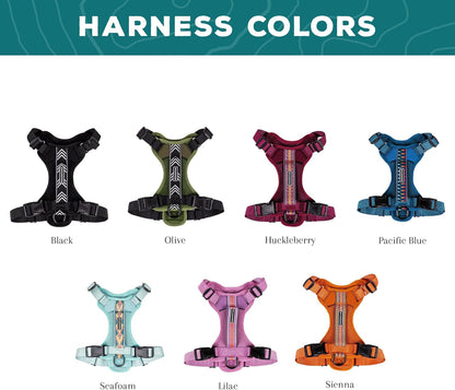 Wilderdog Lightweight Dog Harness with Reflective Straps - Medium - Huckleberry5
