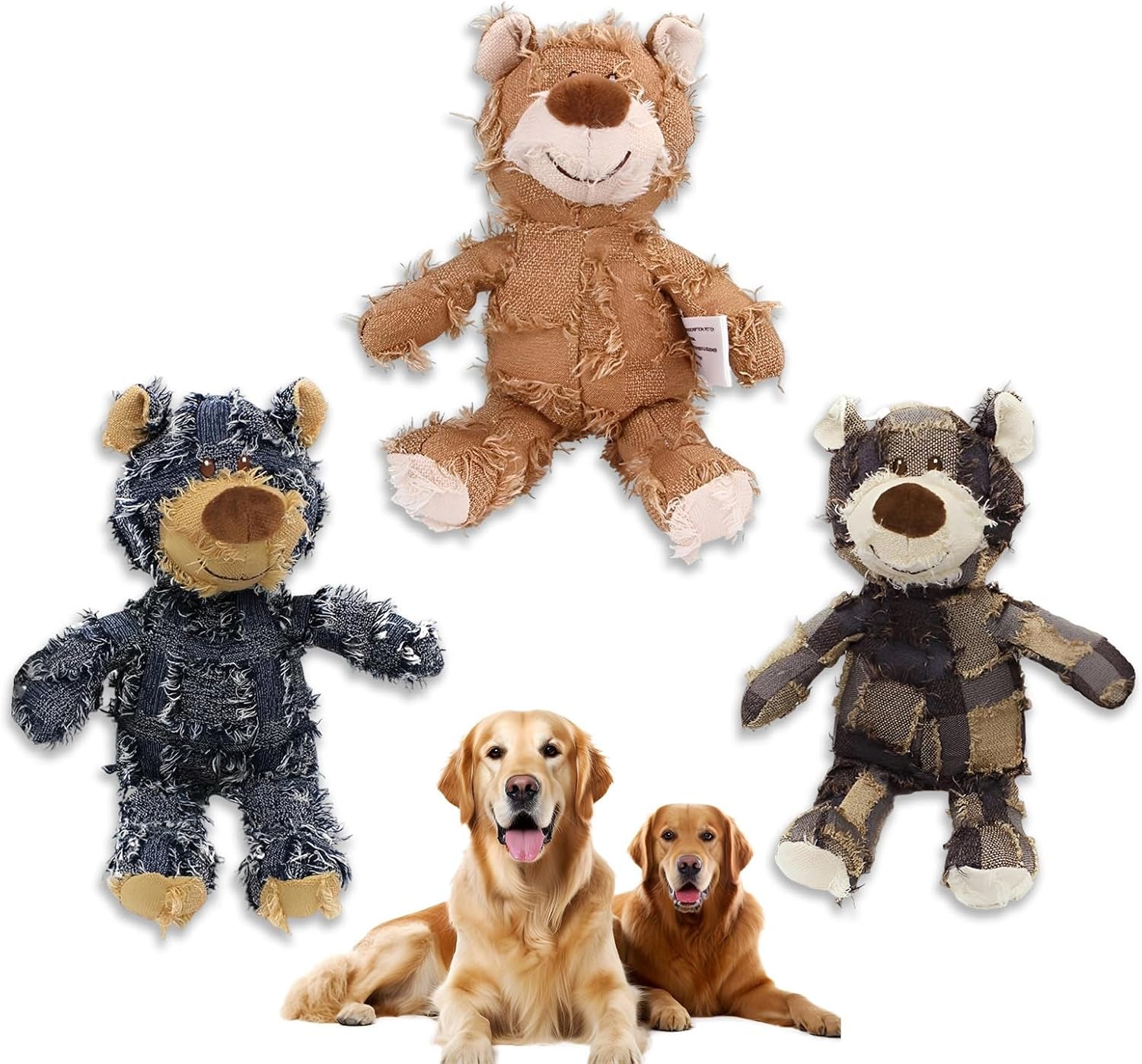 maxbeck-dog-companion-for-heavy-chewers-indestructible-robust-bear-dog-toy-resistant-squeaky-dog-toys-for-heavy-chewers-unbreakable-stuffed-plush-dog-toys-for-aggressive-chewers-a-navy