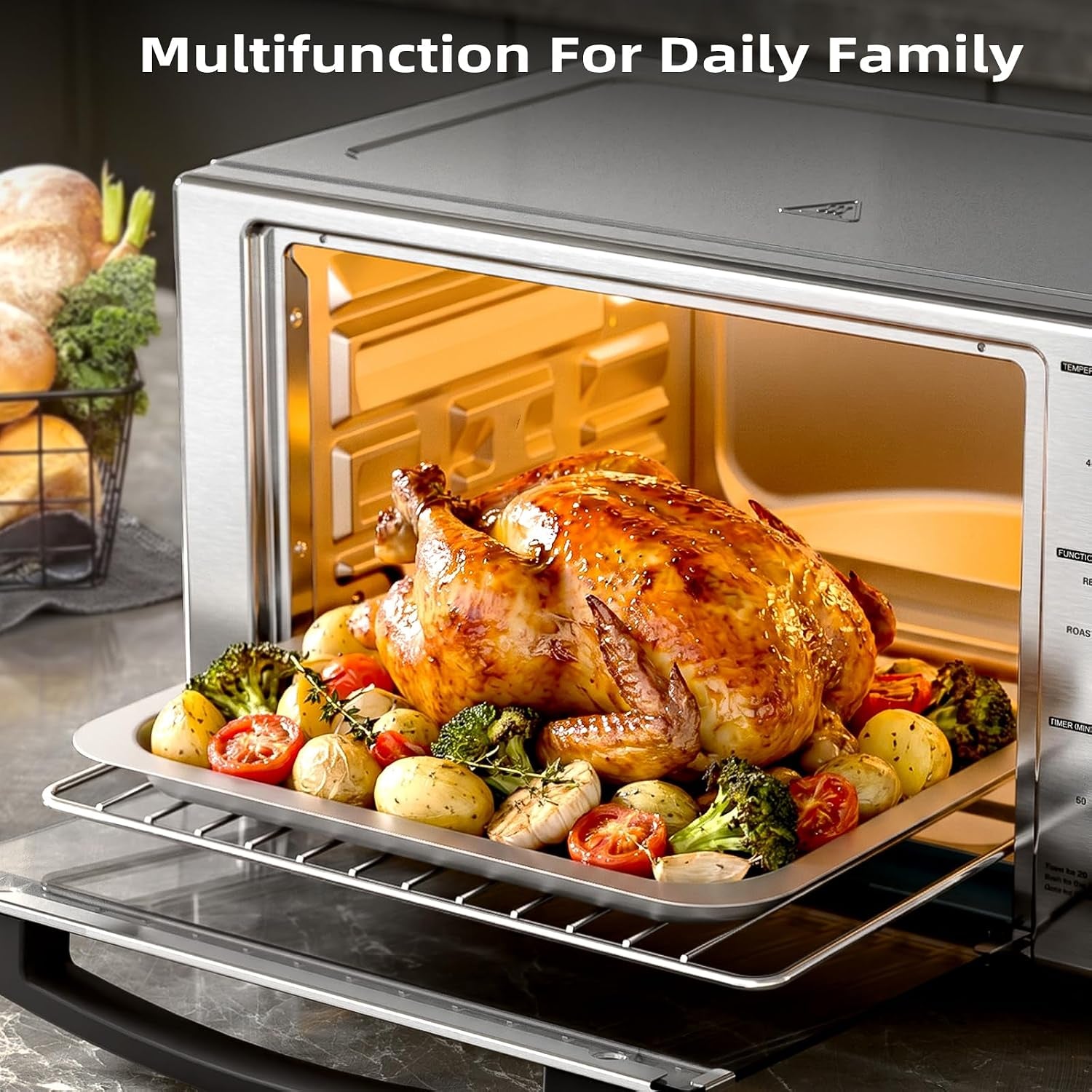 air-fryer-toaster-oven-1500w-7-in-1-with-air-fry-convection-broil-warm-0-78-cubic-feet-60-minute-timer-stainless-steel