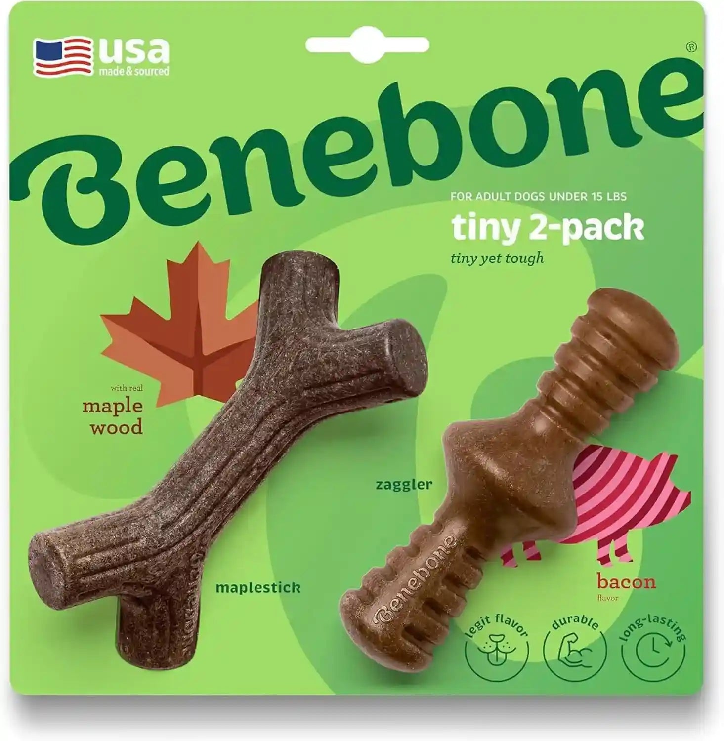 benebone-small-4-pack-dog-toys-for-aggressive-chewers-under-30-lbs