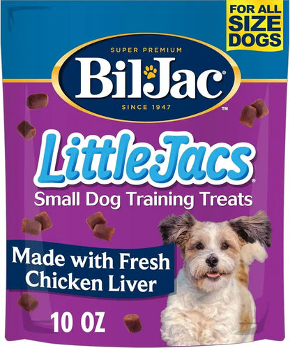 Bil-Jac Little-Jacs Small Dog Training Treats | Soft Chicken Liver Recipe | 16 Oz8