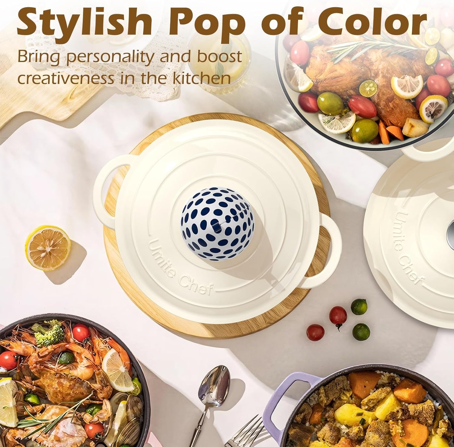 enameled-cast-iron-dutch-oven-5qt-pot-with-lid-cotton-potholders-heavy-duty-cookware-for-bread-baking-braising-stews-roastingcream-white