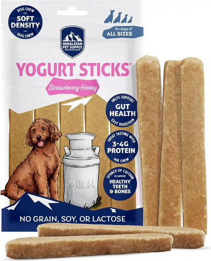 Himalayan Dog Chew Yogurt Sticks, Probiotic Treats, Peanut Butter, 5 Treats | Dog Chews with Prebiotics, Probiotics & Protein, Digestive Support, Lactose & Gluten Free, Natural Dog Treats for All Breeds12