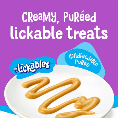 Purina Friskies Lil’ Lickables with Tuna Lickable Cat Treats - 16 Oz (Pack of 32)2