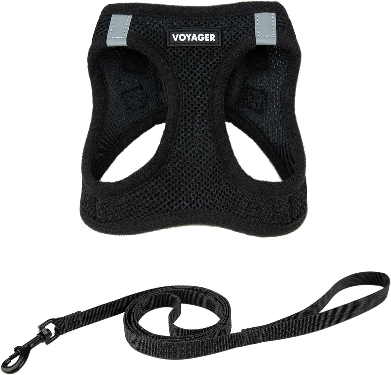 voyager-step-in-pet-harness-all-weather-mesh-adjustable-step-in-harness-for-cats-and-dogs-by-best-pet-supplies-307-set-moss-green-m