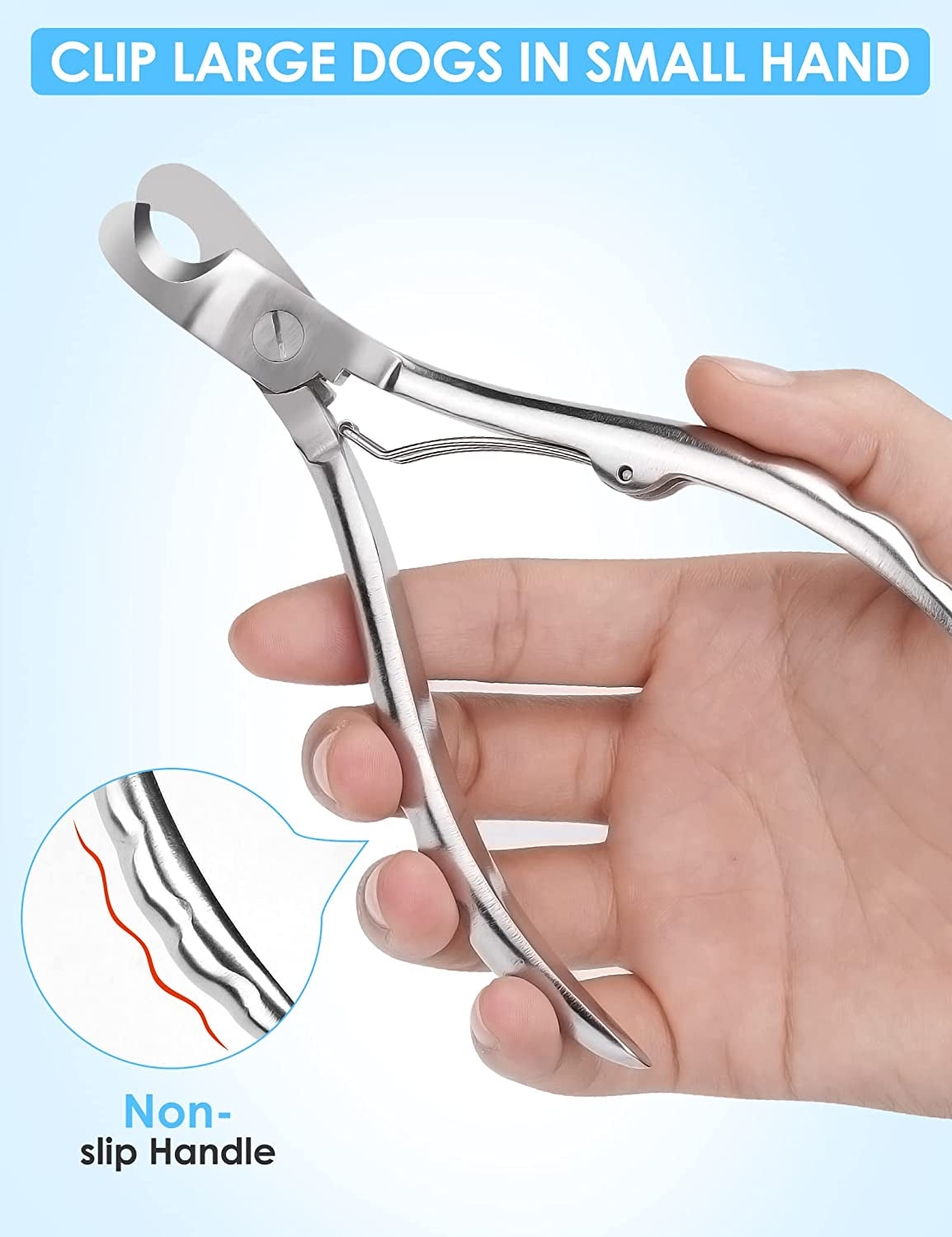 heavy-duty-dog-nail-clippers-for-large-dogs-thick-nails-silver-upgrade-wide-open-nail-trimmer-cut-like-butter-professional-full-metal-razor-sharp-for-all-dogs-with-thick-toenails