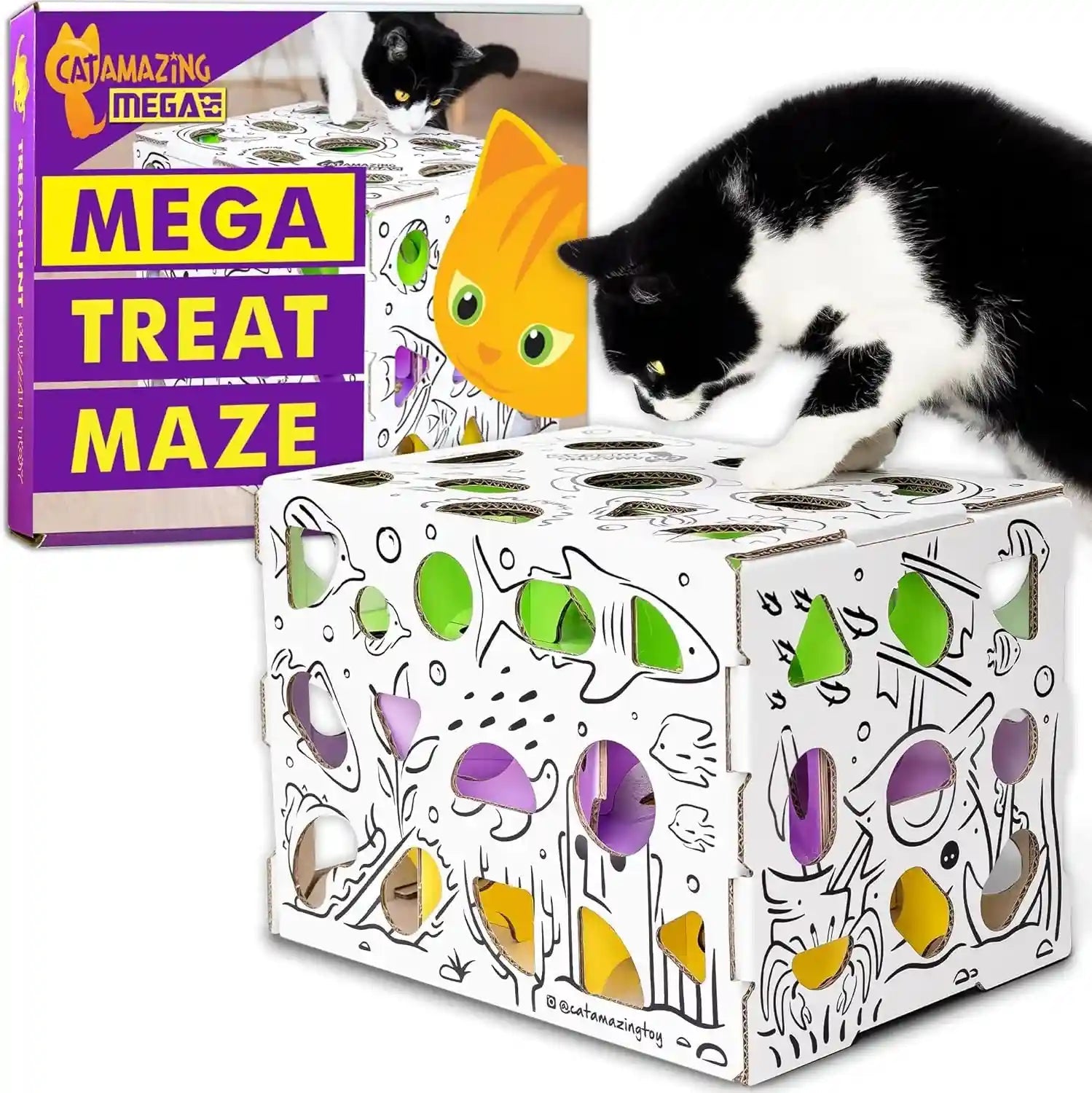cat-amazing-mega-cat-treat-puzzle-box-interactive-food-maze-cat-puzzle-feeder-treat-box-for-indoor-cats-enrichment-food-toy-best-cat-toy-for-cats