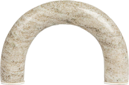 Creative Co-Op Marble Arch Tabletop Shelf Decor, Beige5