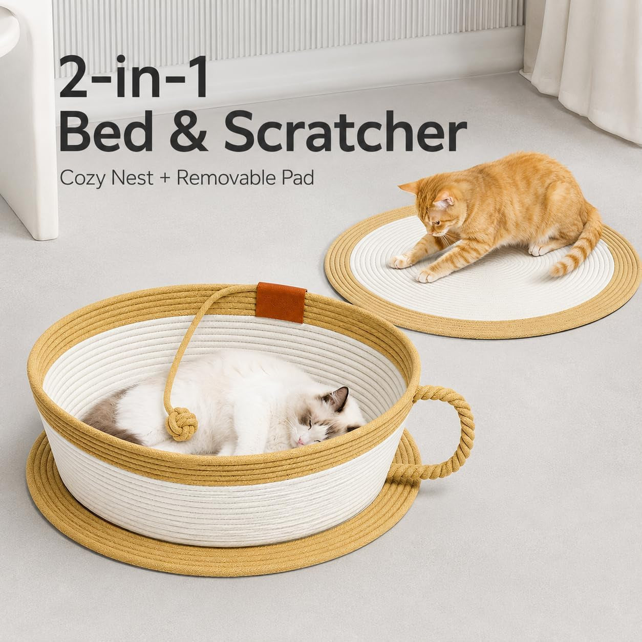 trynellis-handwoven-cotton-rope-cat-basket-bed-with-removable-scratching-pad-2-in-1-cat-scratcher-lounge-large-woven-rattan-cat-bed-cushion