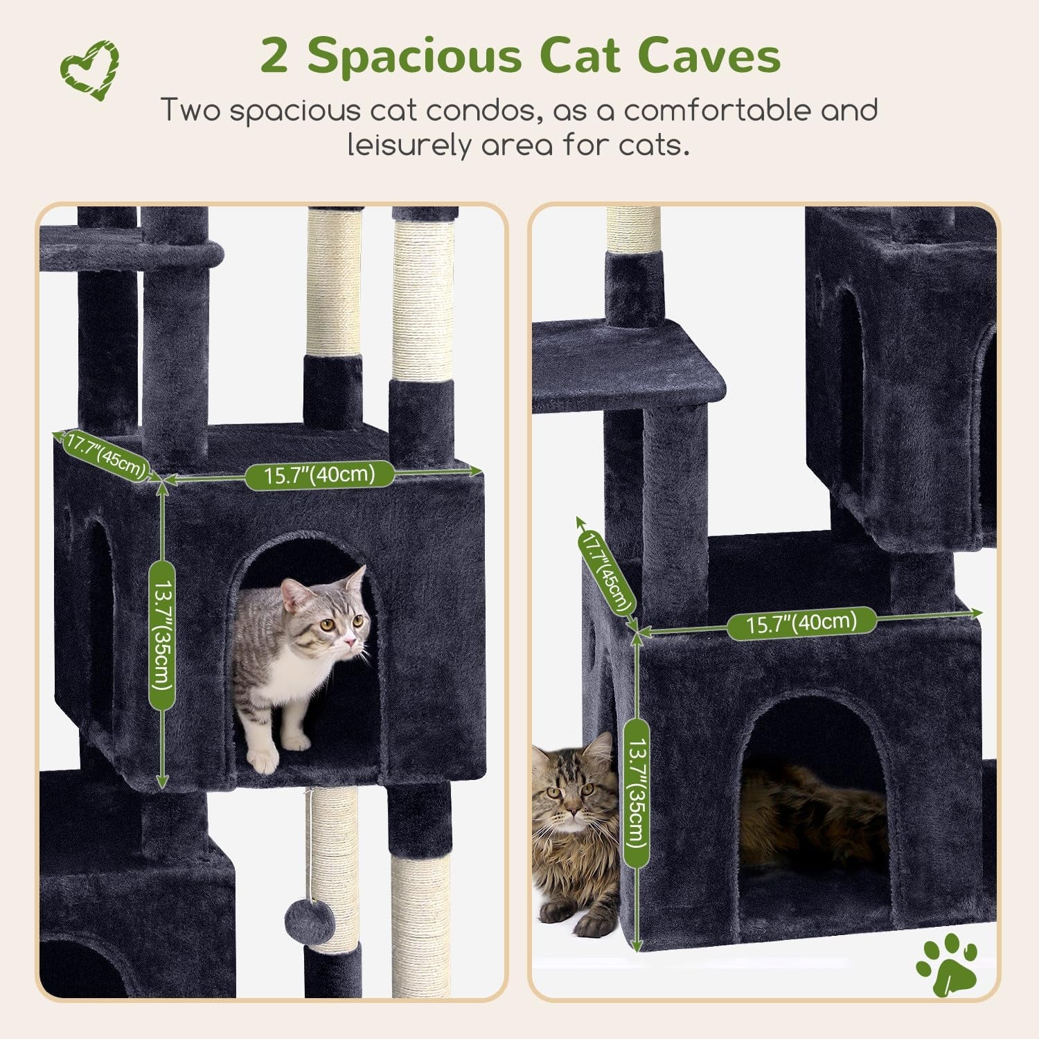 globlazer-cat-tower-for-indoor-cats-heavy-duty-cat-trees-for-large-adult-big-cats-maine-coon-cat-tree-tower-with-scratching-post-extra-large-top-perch-cat-condos-f61-dark-grey-61inch