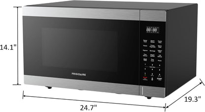 FRIGIDAIRE 2.2 Cu. Ft. Stainless Steel Microwave Oven, Multi Function, Programmable, 1,200 Watts8