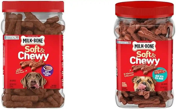 Milk-Bone Soft & Chewy Mini'S Dog Training Treats, 18 Oz Canister | Made with Real Chicken Breast, Small Dog Treats for Training and Rewarding, 18% Protein, Fortified with Vitamins and Minerals22