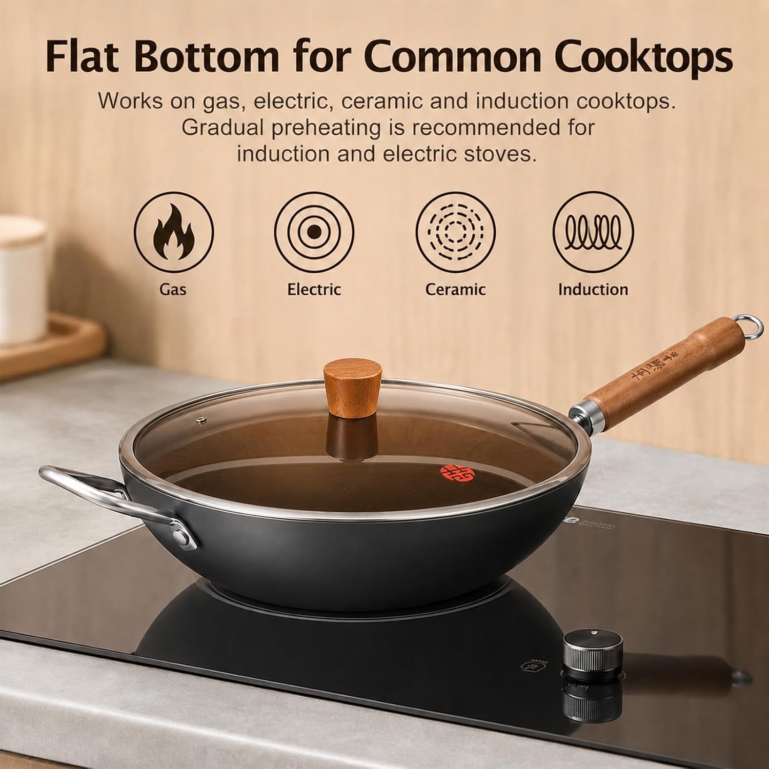 carbon-steel-wok-with-lid-12-6-inch-flat-bottom-wok-pan-uncoated-stir-fry-pan-with-wooden-handle-chinese-wok-for-gas-electric-induction-ceramic-stoves-uncoated-stir-fry-pan-with-wooden-handle-for-gas-electric-induction-ceramic-stoves