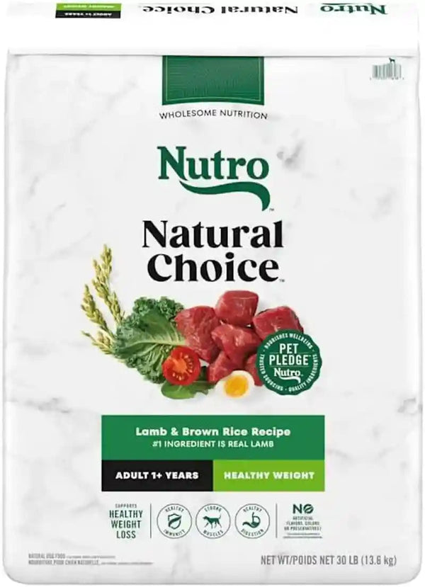 Nutro Natural Choice Healthy Weight Dry Dog Food, Chicken & Rice, 30 Lb | Non-Gmo, Chicken #1 Ingredient, No Corn, Wheat, Soy, Supports Weight Loss, Skin & Coat, Digestive & Immune Health11