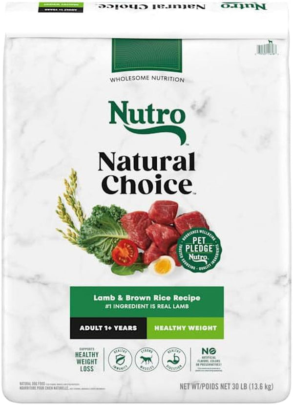 Nutro Natural Choice Healthy Weight Dry Dog Food, Chicken & Rice, 30 Lb | Non-Gmo, Chicken #1 Ingredient, No Corn, Wheat, Soy, Supports Weight Loss, Skin & Coat, Digestive & Immune Health11