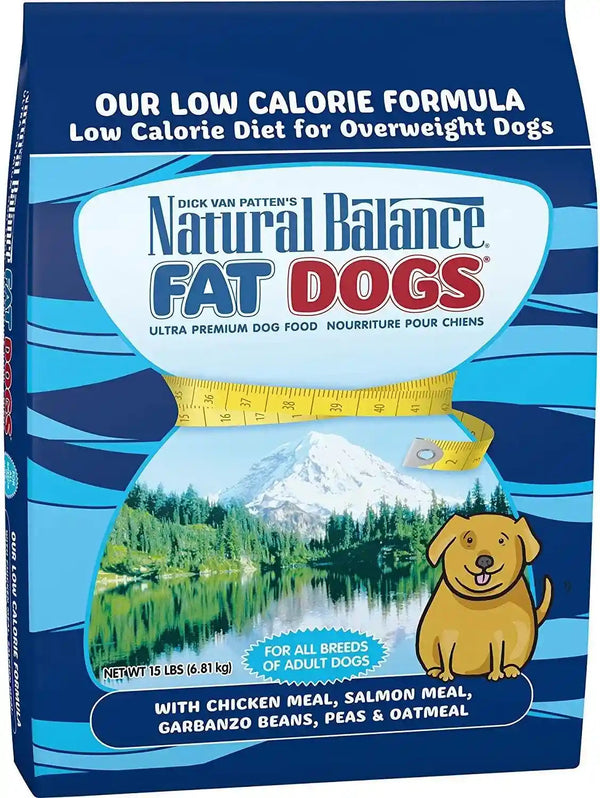 Natural Balance Original Ultra Fat Dogs Chicken Meal, Salmon Meal & Barley Recipe Adult Dry Dog Food, 24 Lbs.12