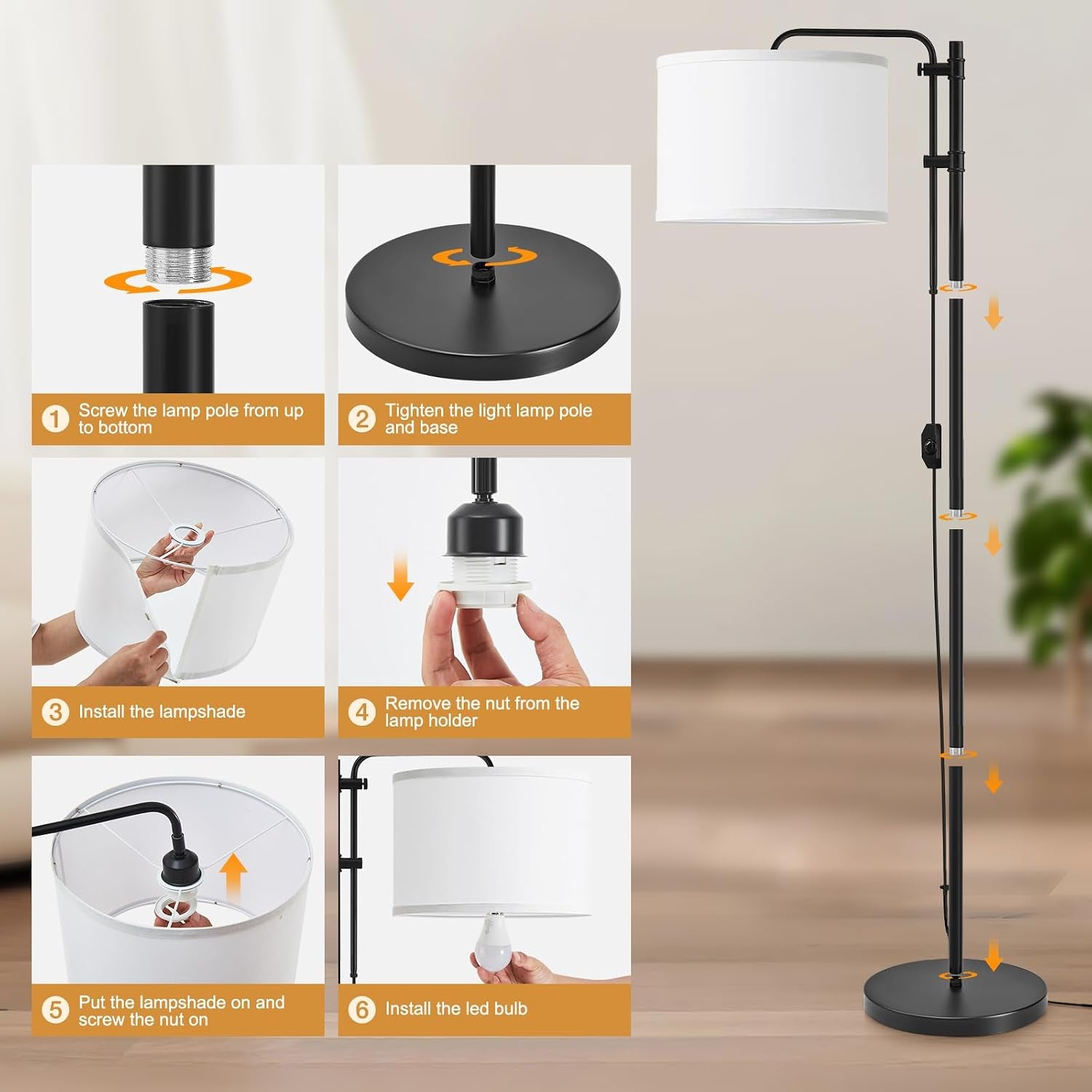dimmable-floor-lamp-for-living-room-adjustable-height-standing-lamp-350-rotate-beige-lampshade-67-5-inch-modern-tall-lamps-for-corner-bedroom-home-office-bulb-included