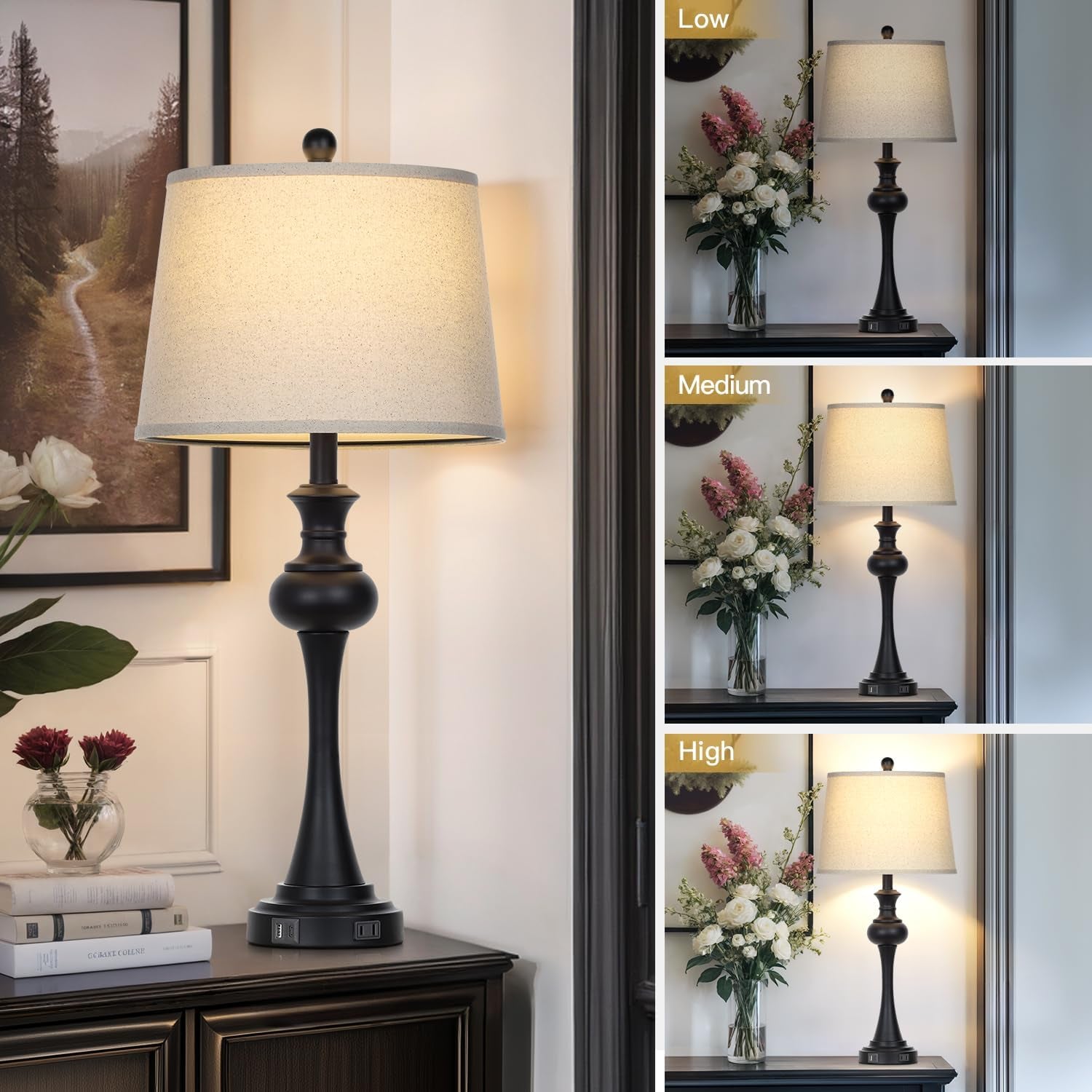 28-75-black-modern-table-lamps-for-living-room-bedside-lamp-with-usb-a-c-ports-ac-outlets-3-way-dimmable-touch-lamps-for-living-room-nightstand-lamp-led-bulb-included-1pack