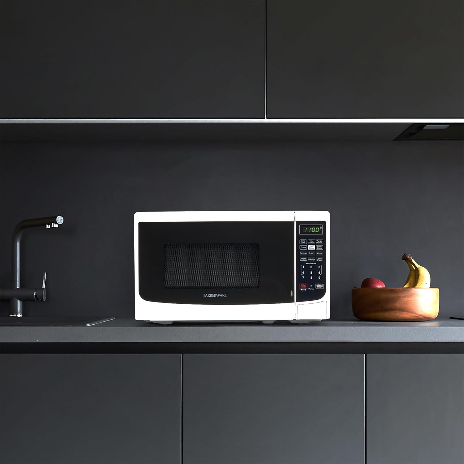 0-7-cu-ft-countertop-microwave-oven-700-watts-power-auto-cook-settings-defrost-easy-clean-and-child-safety-lock-white