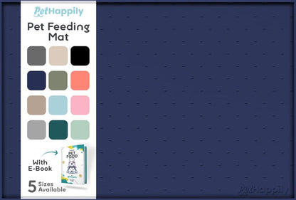 Dog Food Mat - Raised Edges Dogs Mat for Food and Water Prevent Spill, Waterproof Cat Food Mats Protect Floors, Easy Clean Dog Bowl Mats for Food and Water, Silicone Pet Feeding Placemats29