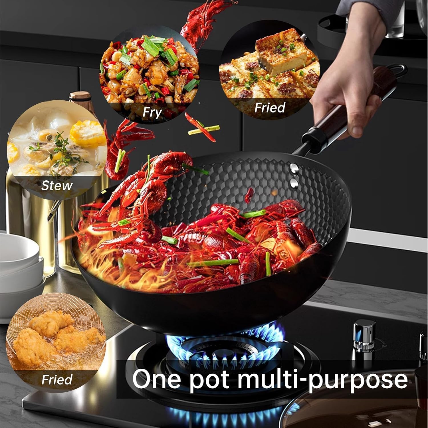12-inch-carbon-steel-wok-with-lid-pre-seasoned-flat-bottom-wok-pan-5-5qt-nonstick-chinese-woks-stir-fry-pans-for-induction-gas-electric-stovetop-uncoated-no-chemical-11-81-in9pc