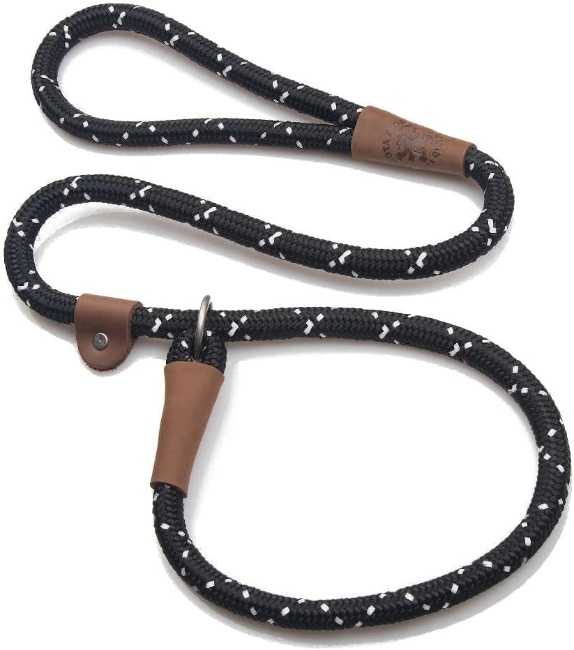 mendota-pet-slip-leash-dog-lead-and-collar-combo-made-in-the-usa-mocha-3-8-in-x-6-ft-for-small-medium-breeds