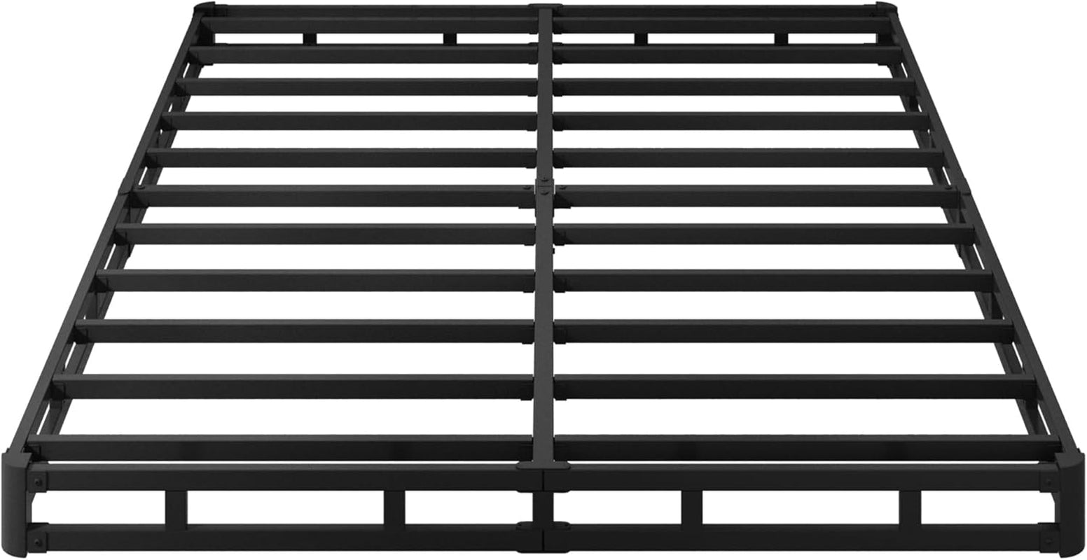 5-inch-box-spring-queen-size-mattress-foundation-with-fabric-cover-heavy-duty-metal-bed-base-3000lbs-max-weight-capacity-noise-free-easy-assembly-non-slip-black