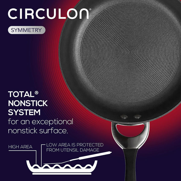 Symmetry Hard Anodized Nonstick Induction Frying Pan, 8.5-Inch Fry Pan, Black9