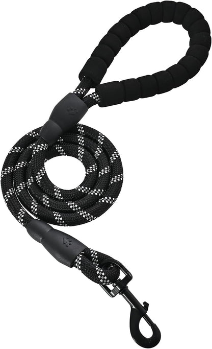 Amazon Basics round Dog Leash, Heavy Duty, Durable Rope for Small, Medium, and Large Dogs, Lightweight Design for Walking, Training, and Outdoor Activities, Blue, 6 Ft8