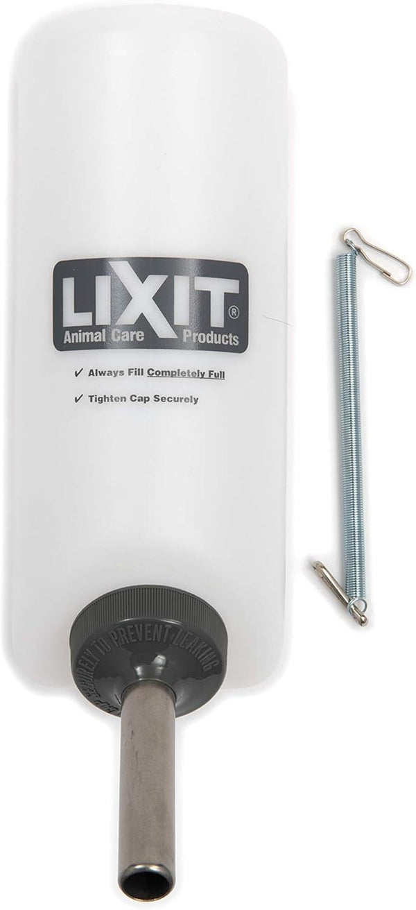 Lixit® Wide Mouth Water Bottles for Large Dogs (White, 32 Ounce)3