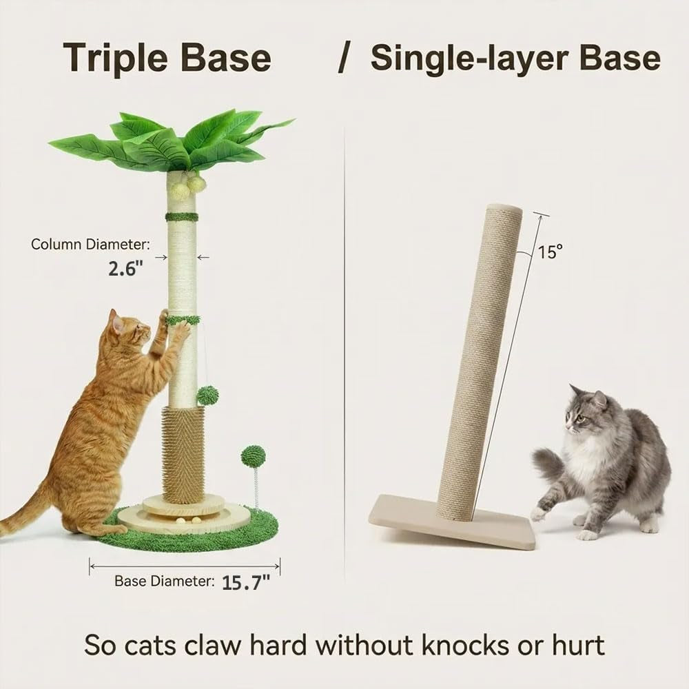 35-4-tall-cat-scratching-post-for-large-cats-heavy-duty-cat-scratch-post-for-indoor-cats-large-cat-scratcher-with-ball