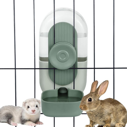 Lemtrflo 28Oz Rabbit Water Bottle Dispenser, Bunny Cage Water Bowl | Suitable for Rabbits, Guinea Pigs, Ferrets, and Other Small Pets1