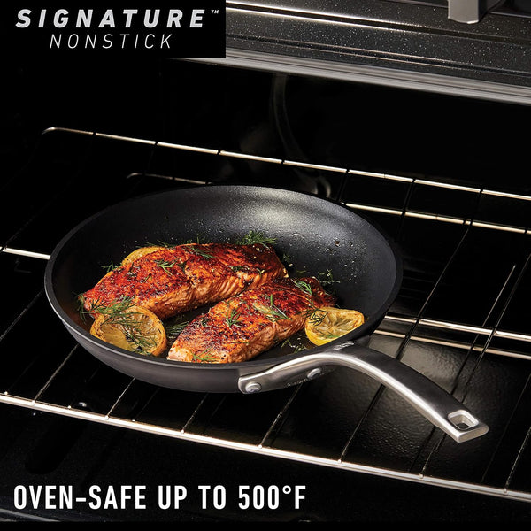 Calphalon Signature Hard-Anodized Nonstick Wok, 12", Flat-Bottom, Oven-Safe, Pfoa-Free, Black4