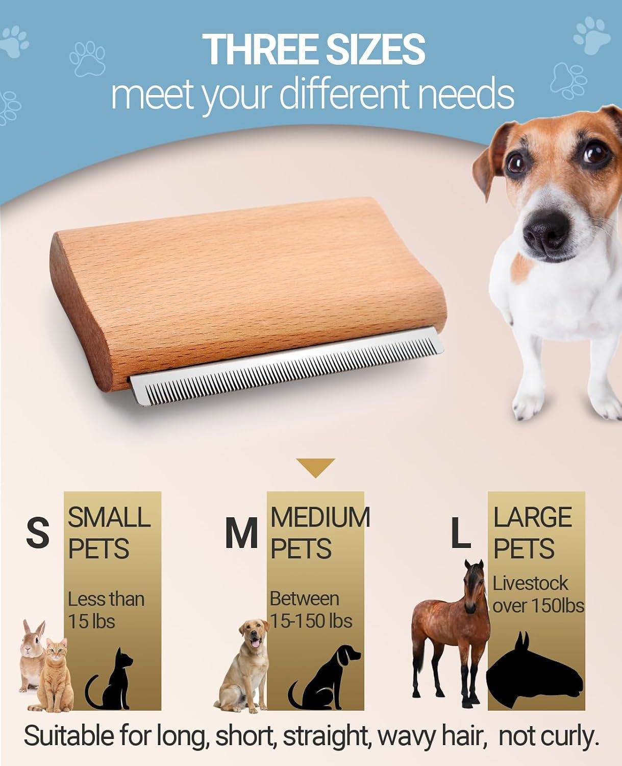 dog-brush-for-shedding-pet-pro-grooming-tool-cat-grooming-supplies-deshedding-dog-brush-combs-for-daily-cleaning-and-grooming-of-pet-hair-4-3-inch-m